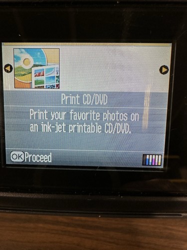 Epson Stylus Digital Photo Inkjet CD/DVD Printer R340 Power Tested For Parts - Photo 21/24