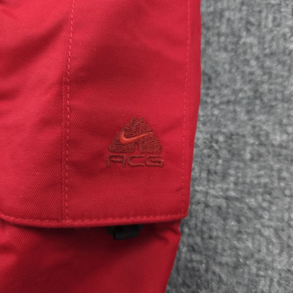 Pantalones Nike ACG para mujer medianos rojos FitStorm esquí snowboard capa exterior 3 pantalones de nieve Foto 4 de 4
