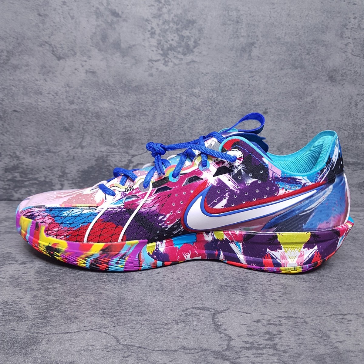 NIKE Air Zoom GT Cut 3 x Jewell Loyd Shoes Mens 17 Paint Splatter
