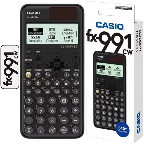 Casio ✅ FX-991CW Advanced Scientific Calculator A/AS Level Maths 540+ Funcs