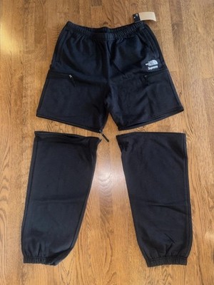 NWT Supreme The North Face Convertible Sweatpants Shorts Pants L
