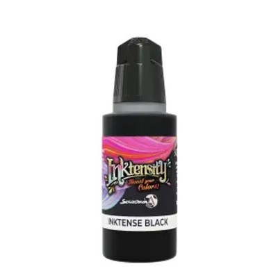 Scale Color INKTENSE BLACK Bottle (17 mL) | englisch | SCALE75 PAINTS