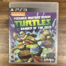Teenage Mutant Ninja Turtles: Danger of the Ooze Sony PlayStation 3 -CASE ONLY