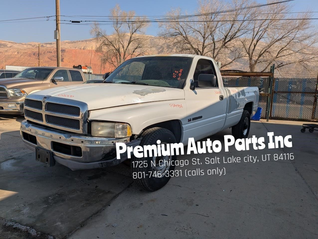 Wheel 16x6-1/2 Steel Lug 8 Slot Painted Fits 98-03 DODGE 1500 VAN 633369 thumbnail 2