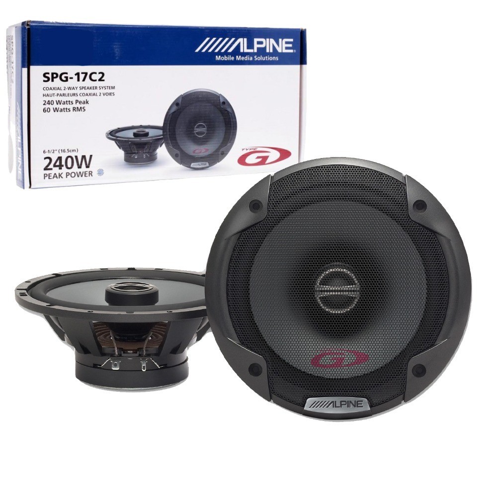 Casse Auto Alpine SPG-17C2 165mm: Guida all'Upgrade Audio 240W
