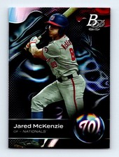 #TOP-4 2023 Bowman Platinum BASE Jared McKenzie Washington Nationals