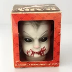 Horror Block Baby Bleeds You Doll Head Creepy Collectible Light-Up Eyes Vampire