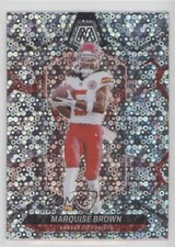 2024 Panini Mosaic No Huddle Silver Mosaic Prizm Marquise Brown #109 1e3h