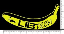 Libtech Banana Snowboard Ski Outdoor Die Cut Sticker Decal