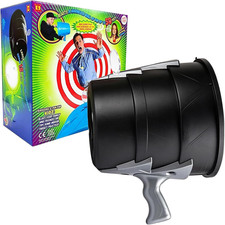 Air Cannon Handheld Bullseye Air Blaster Toy for Adults A-Grey, 27 26