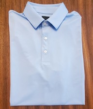 Greg Norman Play Dri Blue Polo Shirt Mens XL NWOT 3661 0248