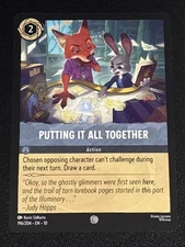 Disney Lorcana Whispers in the Well Putting It All Together 196/204 NM