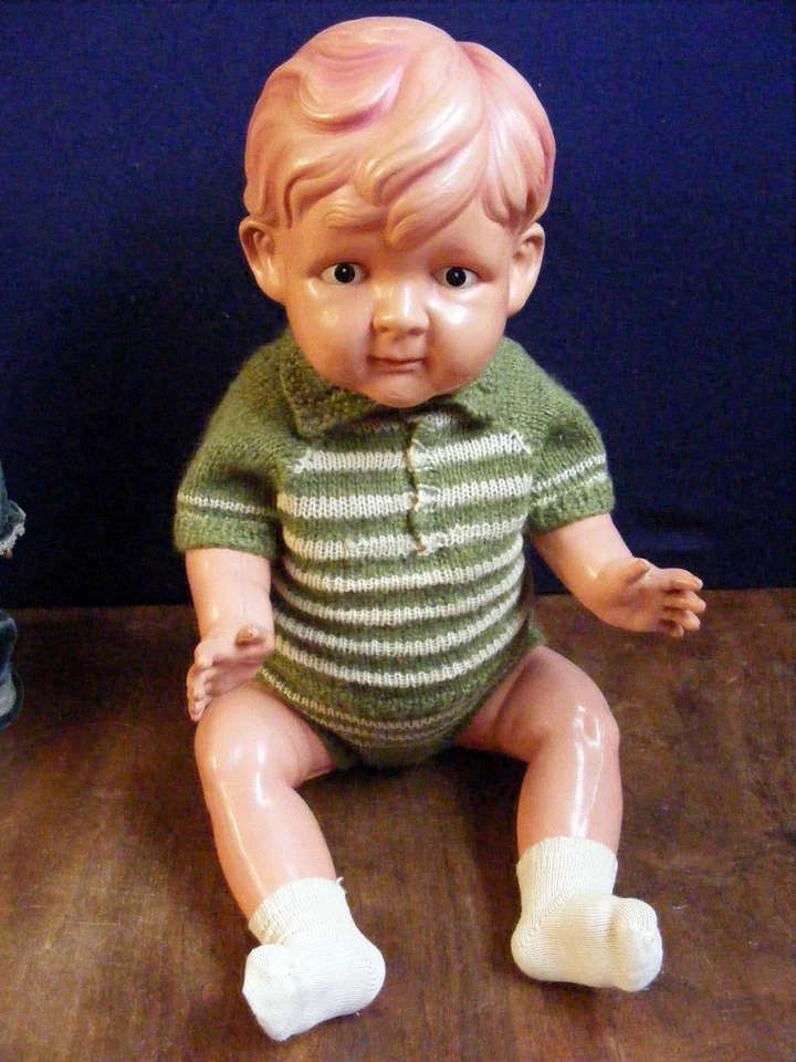 Baigneur ancienne made in Japan en Céllulôid T60 en très bon état . - Photo 3/4