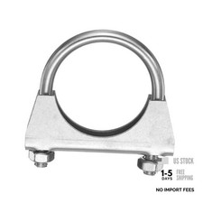 U Bolt Muffler Exhaust Clamp/2.01" 304 Stainless Steel U-Bolt Clamps 51mm