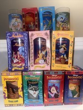 Set of 12 Burger King Walt Disney Classic & Pocahontas Collector Series Glasses