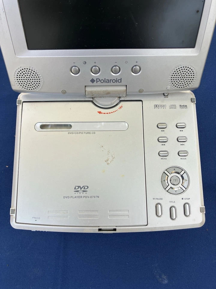 Polaroid Portable DVD Player Cd Player Swivel Screen Model PDM parts only   - Image 2 of 4