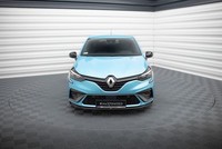 Front Ansatz V.2 FüR Renault Clio R.S. Line Mk5 Frontspoiler Spoilerschwert Sw+