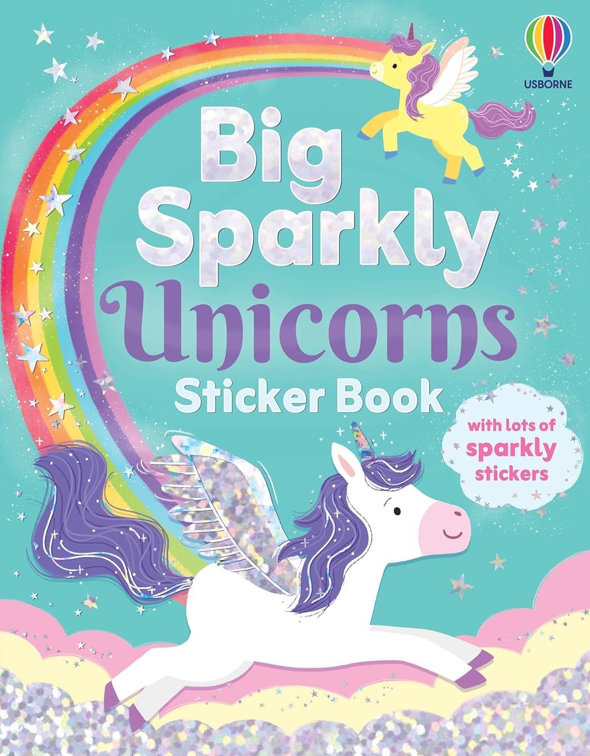 Big Sparkly Unicorns Sticker Book by Kimberley Kinloch Paperback