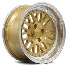 Ipw W310 Wheels 15x8 0 4x100 73.1 Gold Rims Set Of 4