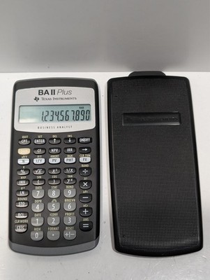 Texas Instruments BA II 2 Plus Professional Financial Calculator TI