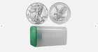 2026 1 Oz American Silver Eagle Coin BU *Tube of 20*