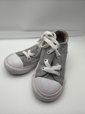 Converse Chuck Taylor All Star Infant Size 7 Grey Canvas Low Top Sneakers 760908