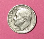 1949-S  Key Date Roosevelt - Average Circulated Condition - Very Collectible