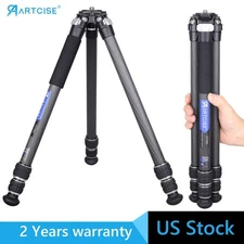 32.5in/2.5lb Mini Portable Carbon Fiber Tripod Lightweight Compact Travel Tripod