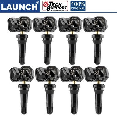 8x LAUNCH LTR-05S RF Sensor TPMS Tire Pressure Monitor System Programmer Rubber