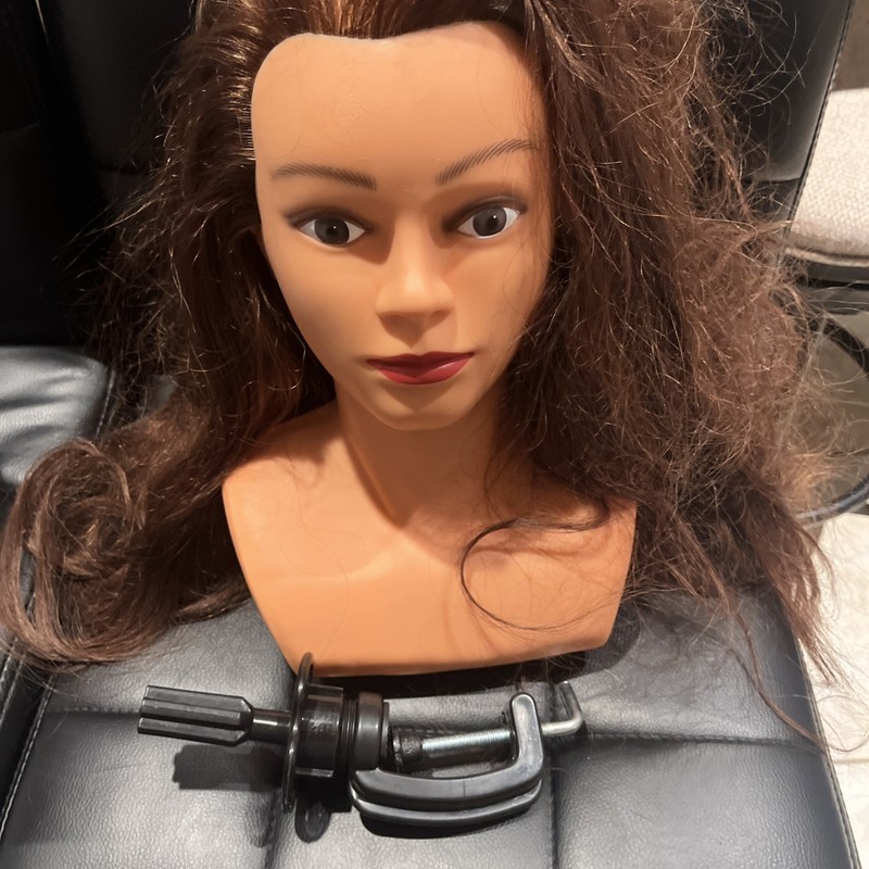 26"-28" Mannequin Head for Hair Styling and Cosmetology Training