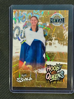 AJSA SIVKA 2025 LEAF METAL WOMEN OF SPORT HOOP QUEENS NON AUTO 1/1