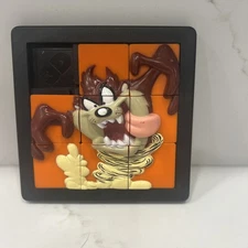 Vintage DaMert Co. 1997 Warner Bros Tasmanian Devil 3D Slide Puzzle