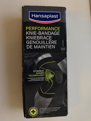 Hansaplast Performance Kniebandage S/M Stabilisator für rechts/links Gelenke