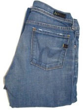 Citizens of Humanity Ingrid Womens Blue Low Waist Flare Jeans USA Made 28x31