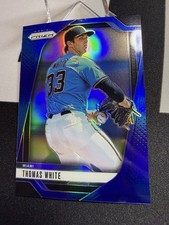 2025 Prizm Baseball Thomas White Blue 14/199 Miami Marlins MLB 