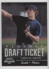 2011 Playoff Contenders Draft Tickets 54/99 Carson Smith #DT100 0c2
