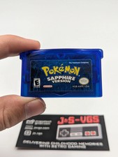 Pokemon: Sapphire Version Game Boy Advance, 2003