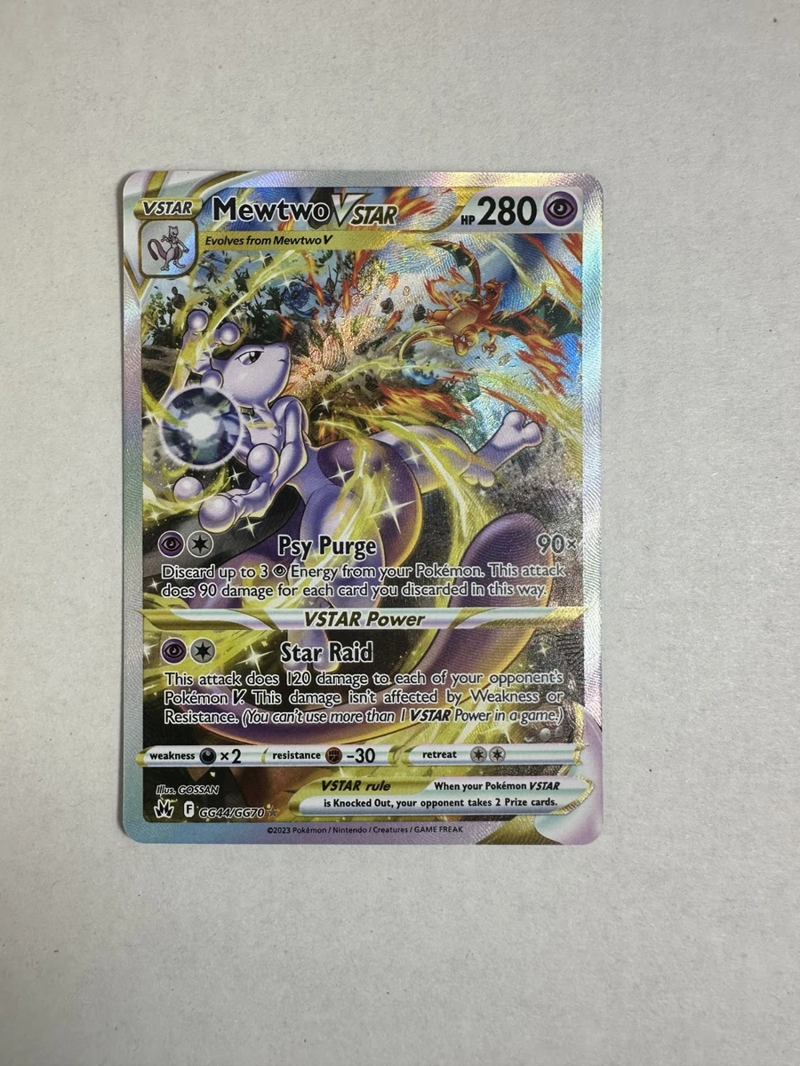 Mewtwo VSTAR GG44/GG70 Crown Zenith: Galarian Gallery for sale | eBay