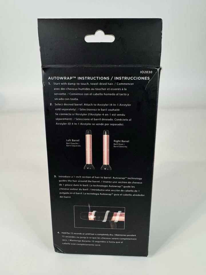 Ion Luxe 4-in-1 Autowrap Airstyler Hairdryer Attachments - Open Box - Image 2 of 2