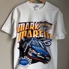 NEW VINTAGE NASCAR MARK MARTIN 6 VIAGRA RACING GRAPHIC T SHIRT SIZE M 90S Y2K