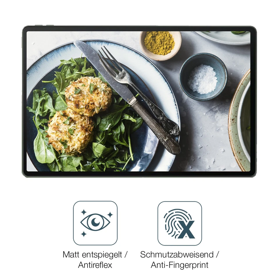 2x Screen Protector for Motorola Moto Pad 60 Pro Protection Anti Glare dipos - Image 4 of 4