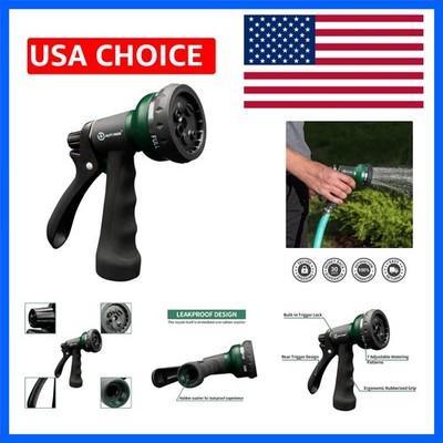 Versatile 7-Pattern Garden Hose Nozzle - High-Pressure Performance for All Needs