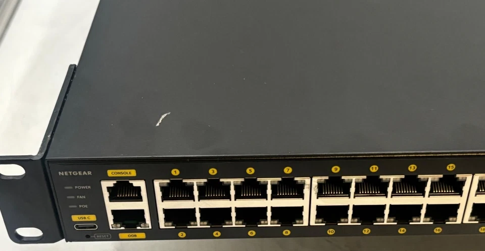 Netgear GSM4248PX  M4250-40G8XF-PoE+ AV Line Managed Switch - Image 2 of 4
