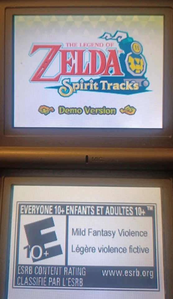 Legend of Zelda Spirit Tracks NFR Not For Resale DEMO - PROPERTY OF NINTENDO - Image 2 of 4