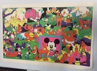 Vintage Wally Wood Disney Orgy Parody Blacklight Neon Poster 1967 23x35