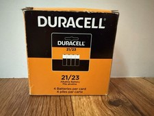 NEW NIB Duracell MN21B4 21/23 Alkaline 12 Volt Batteries 6 Packs, 24 Count