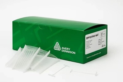 Avery Dennison Aufsätze, klare Kimble Widerhaken für Standard Etikettierpistole - 3 Größen