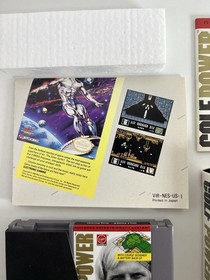 Greg Norman Golf Power for Nintendo NES Complete Cleaned and Play Tested