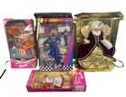 Lot Of 4 VTG Barbie Happy Holidays Mattel #15646 1996 50th Ann Nascar & Clemson