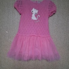 French Cat Pink Lace Tutu Dress Size 145 Official